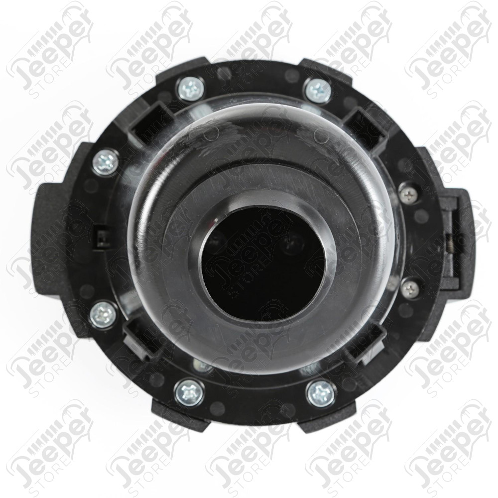Elite Gas Cap Door, Non-Lock, Black 07-18 Jeep Wrangler JK