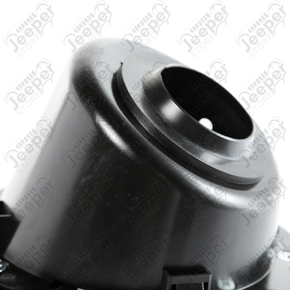 Elite Gas Cap Door, Non-Lock, Black 07-18 Jeep Wrangler JK