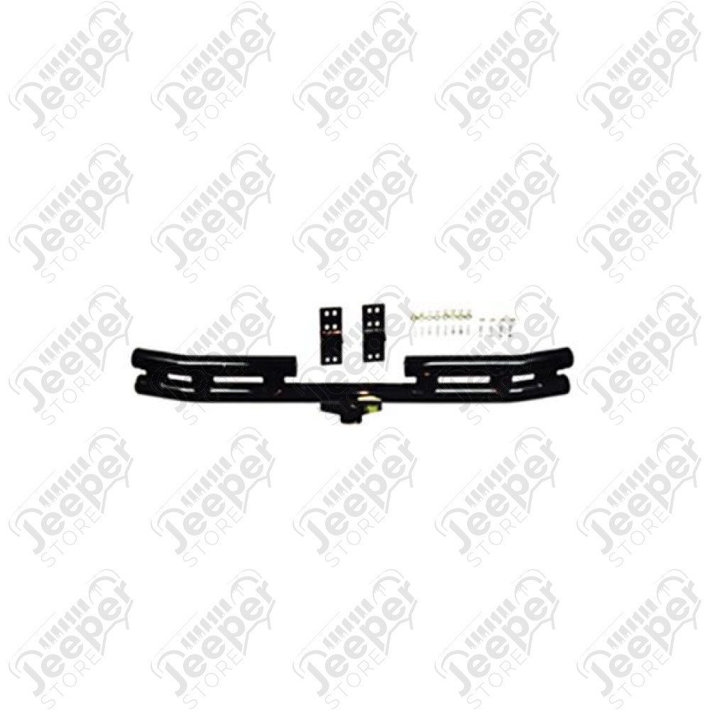 Double Tube Bumper, Rear, 3 Inch; 55-06 Jeep CJ/Wrangler YJ/TJ