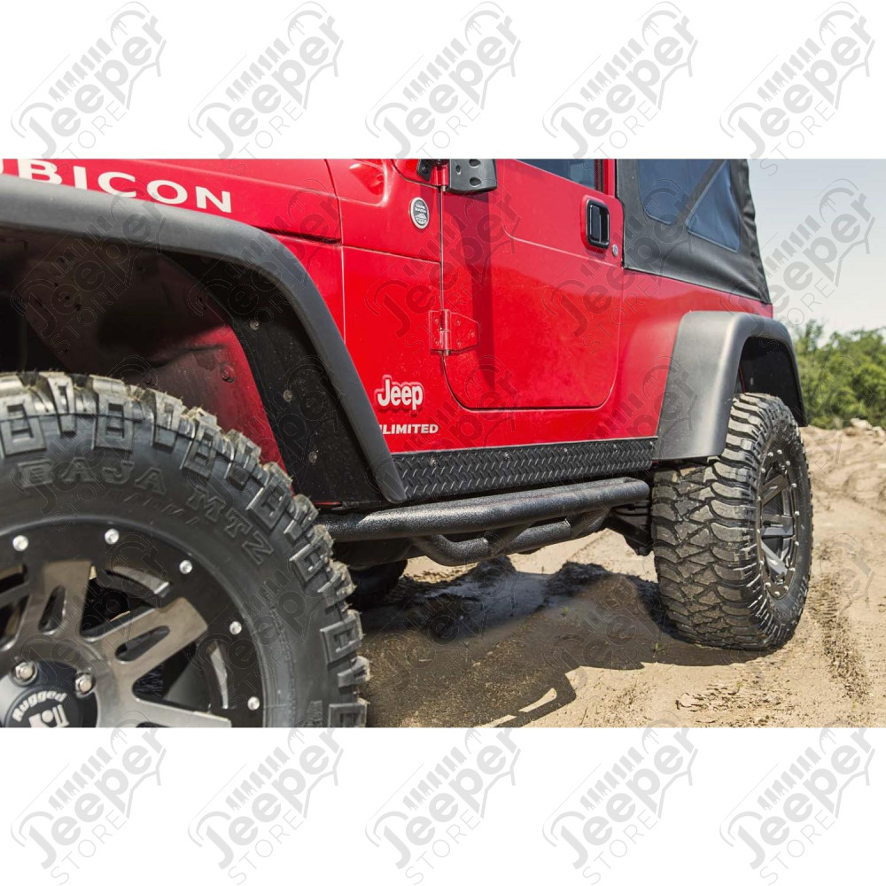 RRC Side Armor Guard Kit 87-06 Jeep Wrangler YJ/TJ