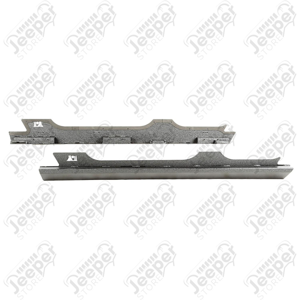 XHD Rock Sliders, Steel; 07-18 Jeep Wrangler JK, 4 Door
