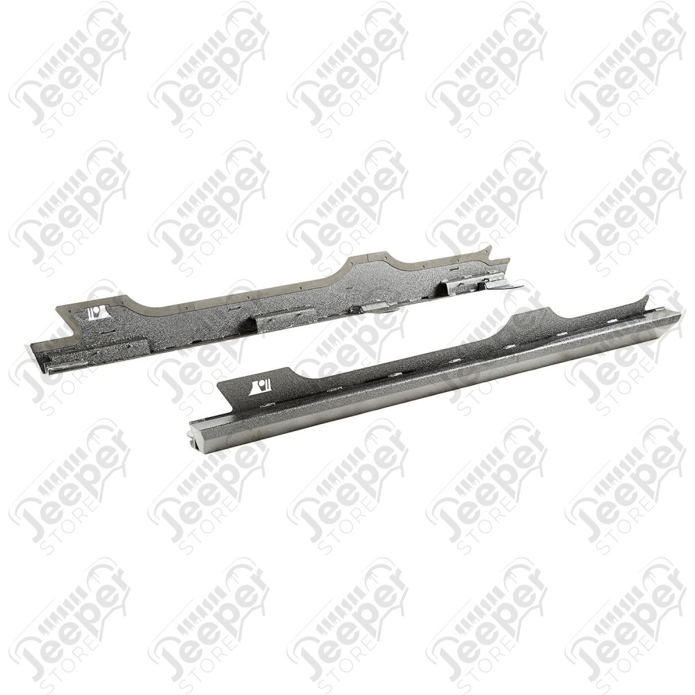 XHD Rock Sliders, Steel 07-18 Jeep Wrangler JK, 4 Door