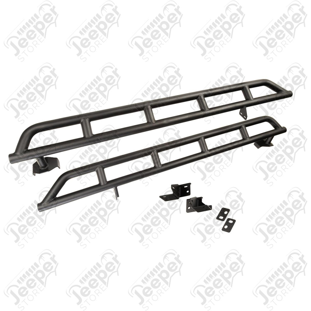 RRC Rocker Guards; 2018-20 Jeep Wrangler JL, 4 Door