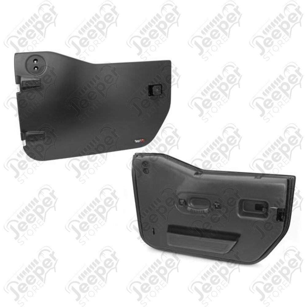 Half Doors, Front; 07-18 Jeep Wrangler JK