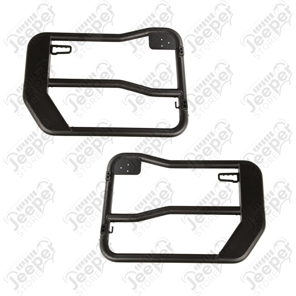 Fortis Front Tube Doors; 18-20 Jeep JL / 2020 JT