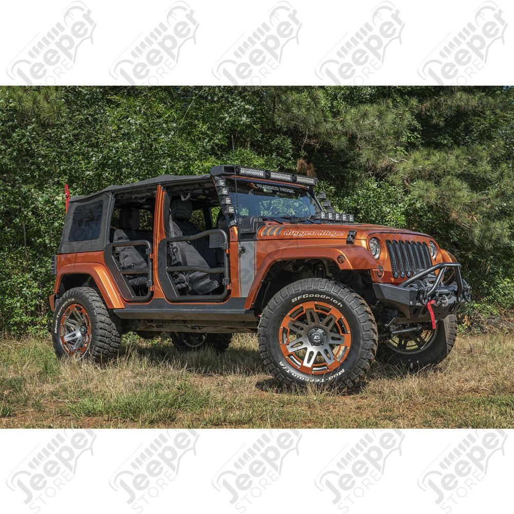 Fortis Tube Doors, Front 07-18 JK