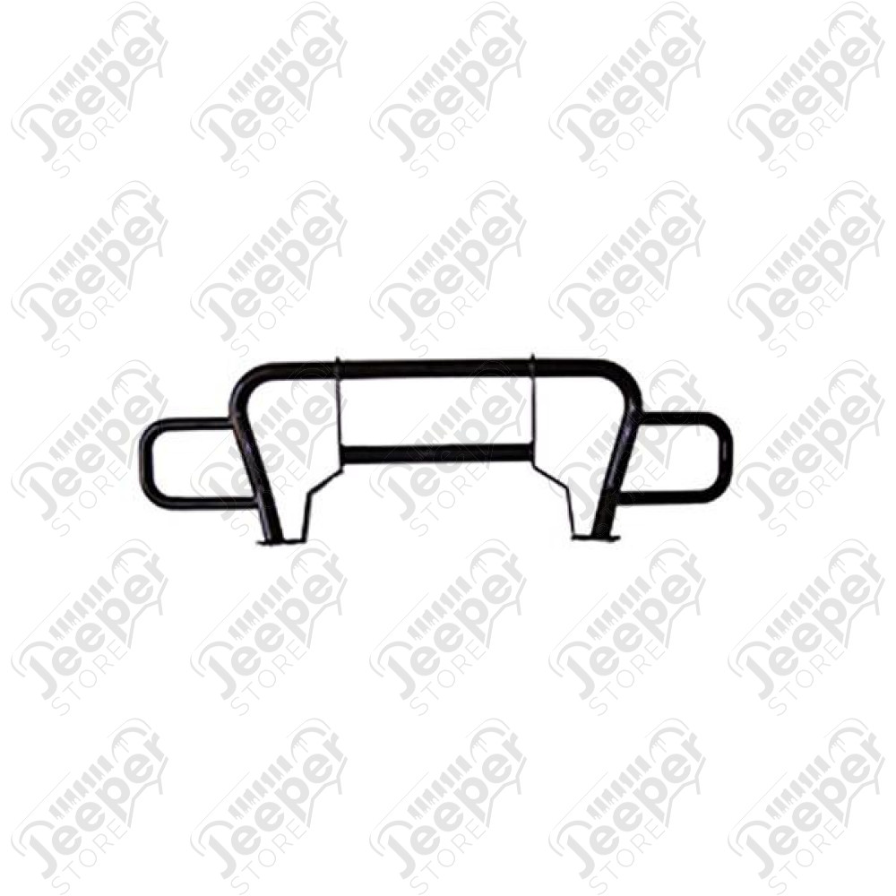 Brush Guard, Black; 87-06 Jeep Wrangler YJ/TJ