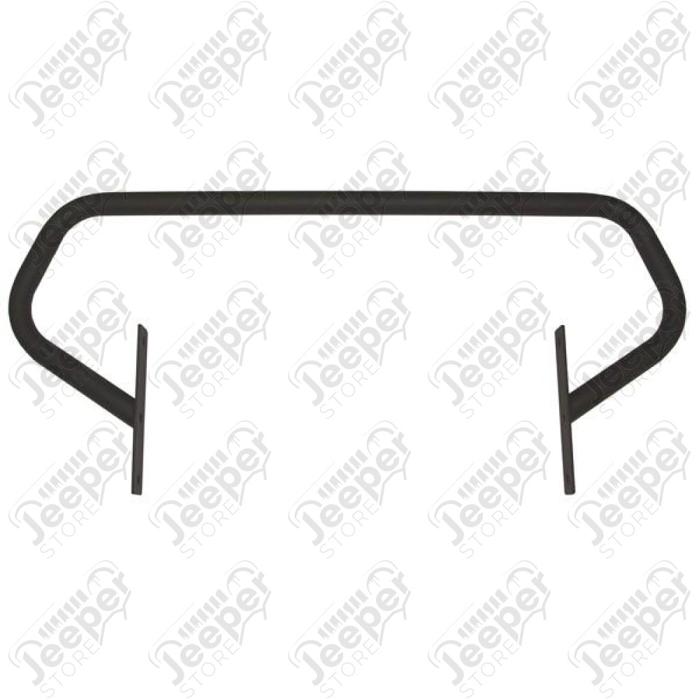 Grille Guard, Textured Black; 97-06 Jeep Wrangler TJ