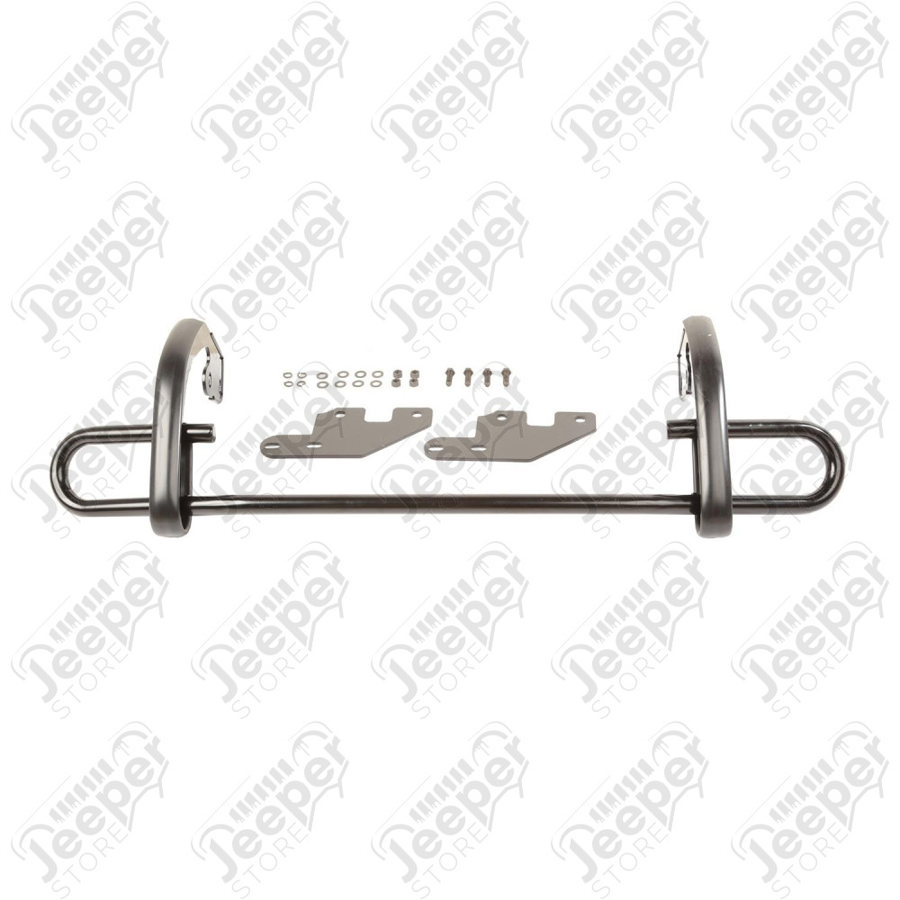 Bumper Guard, Rear, Black, Double Tube; 11-18 Grand Cherokee WK