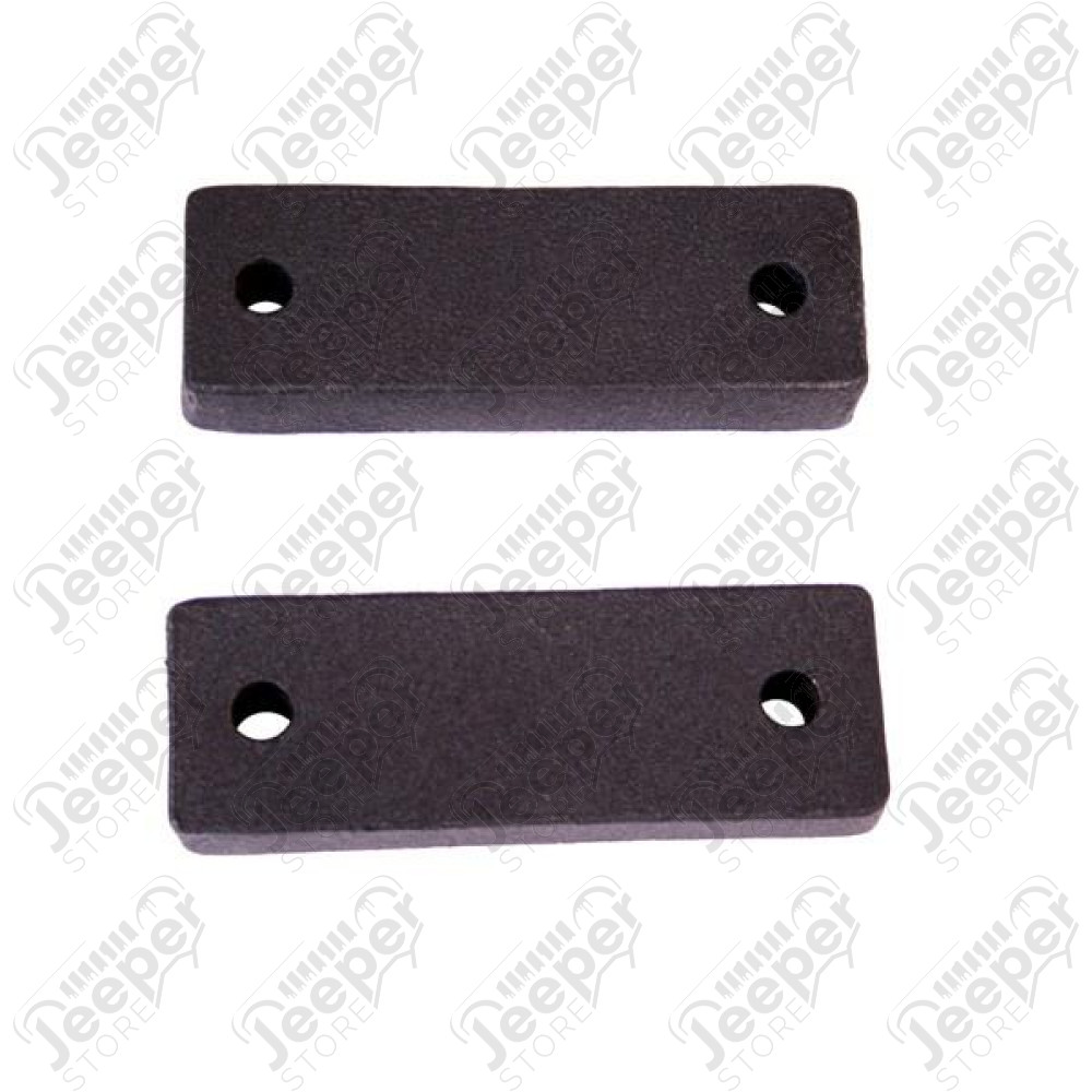 XHD Bumper Winch Mounting Spacers; 07-18 Jeep Wrangler JK
