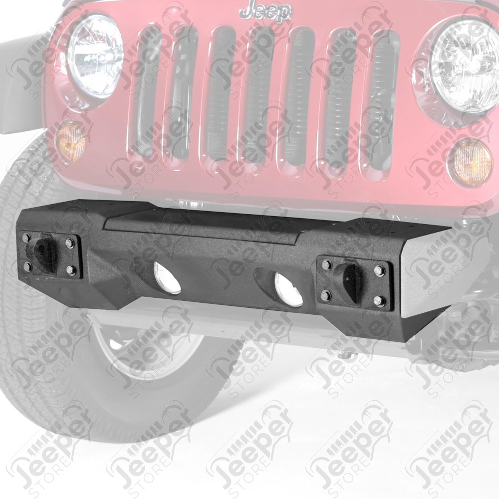 All Terrain Bumper Kit, Front, Winch Plate, Steel; 07-18 Wrangler JK