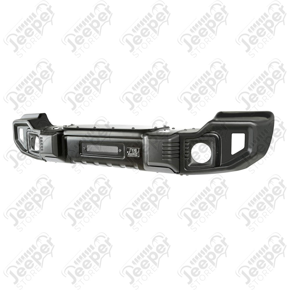 Spartacus Front Bumper, Black; 18-20 Jeep JL/JT