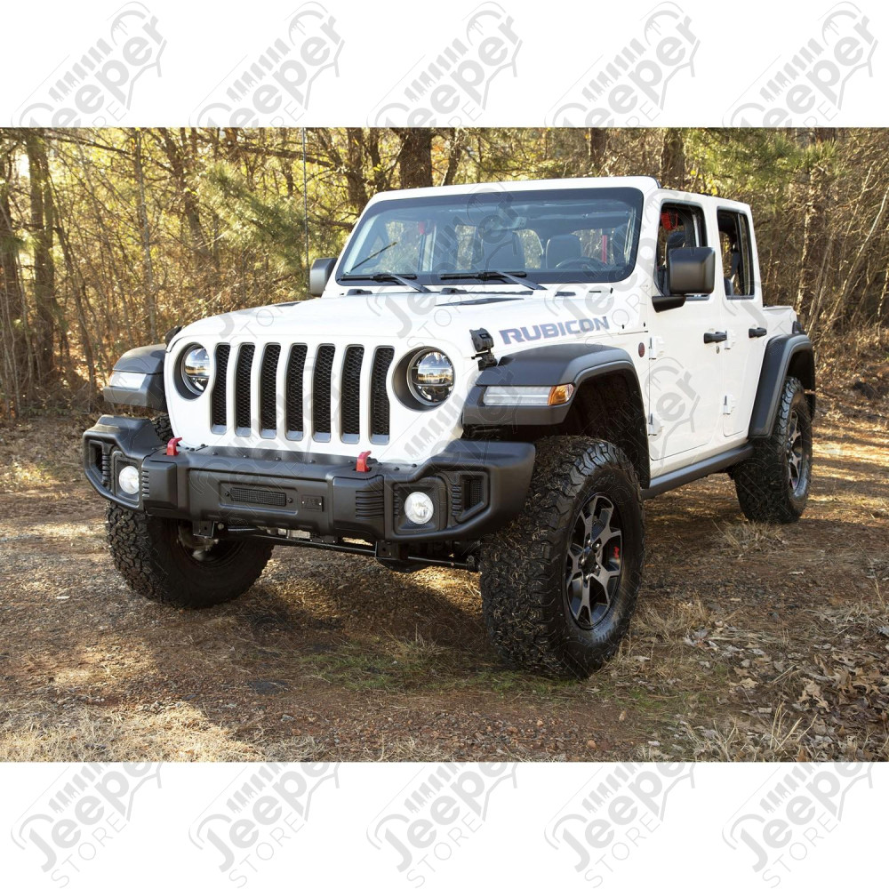 Spartacus Front Bumper, Black 18-20 Jeep JL/JT
