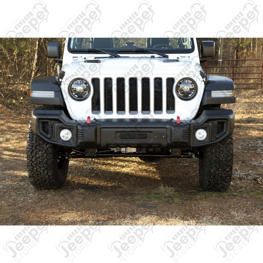 Spartacus Front Bumper, Black 18-20 Jeep JL/JT