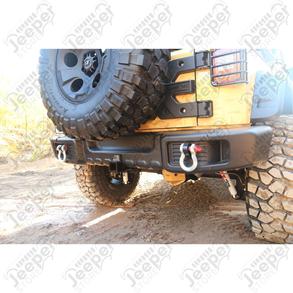 Spartacus Bumper, Rear, Black 07-18 Jeep Wrangler JK