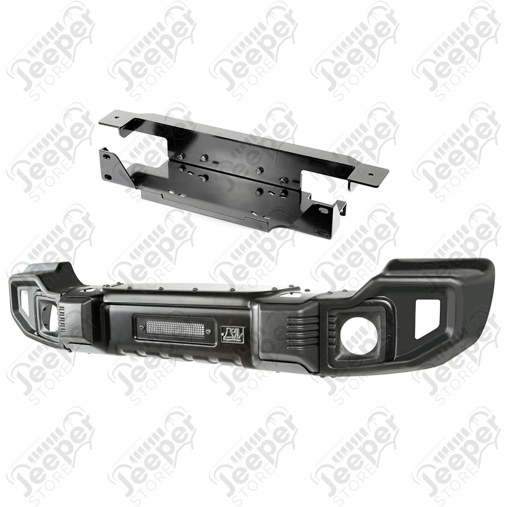 Spartacus Bumper Kit, Winch Plate; 07-18 Jeep Wrangler JK/JKU