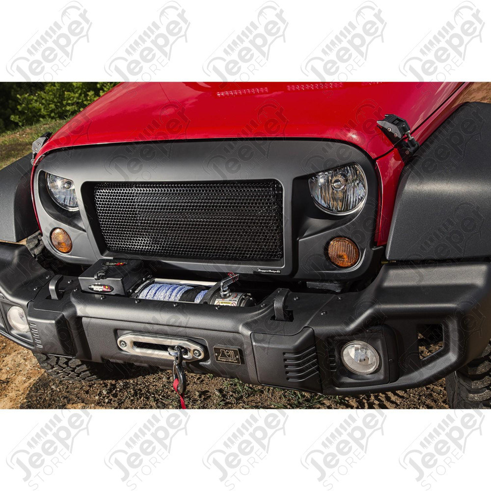 Spartacus Bumper Kit, Winch Plate 07-18 Jeep Wrangler JK/JKU