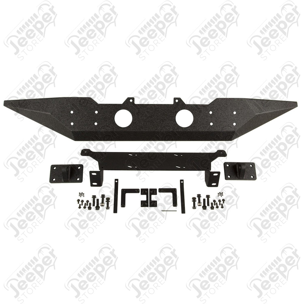 Spartan Bumper, Front, Standard Ends; 07-18 Jeep Wrangler JK