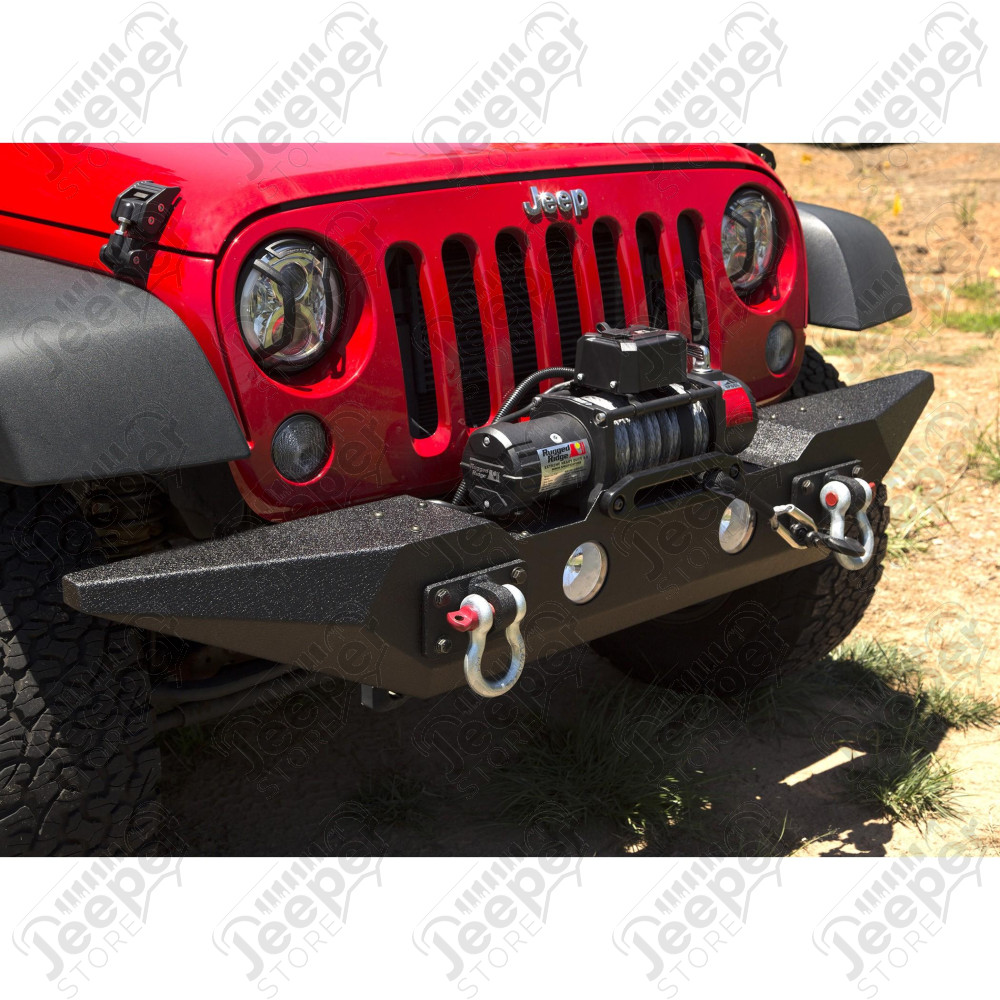 Spartan Bumper, Front, Standard Ends 07-18 Jeep Wrangler JK