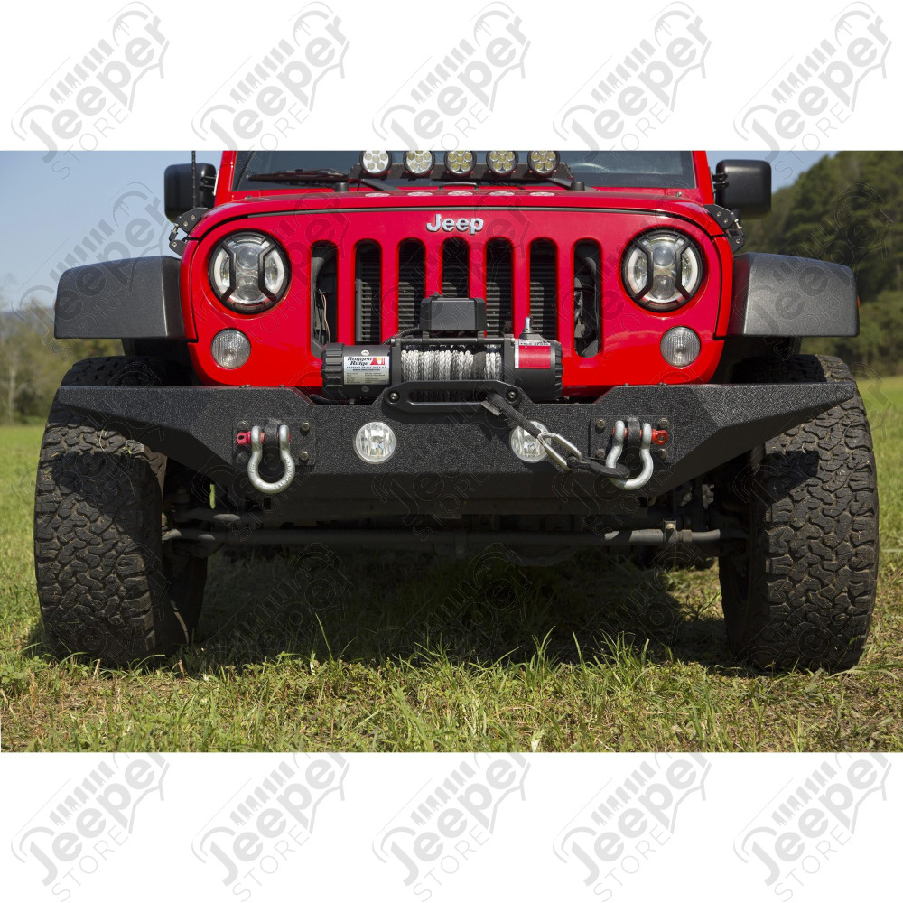 Spartan Bumper, Front, Standard Ends 07-18 Jeep Wrangler JK
