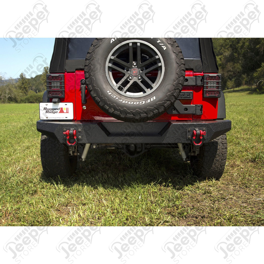 Pare chocs arrière Spartan Full Width Jeep Wrangler JK