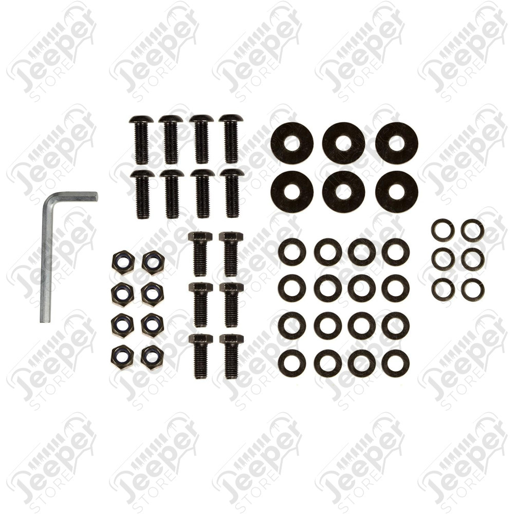 Spartan Bumper, Rear, Body Width 07-18 Jeep Wrangler JK/JKU