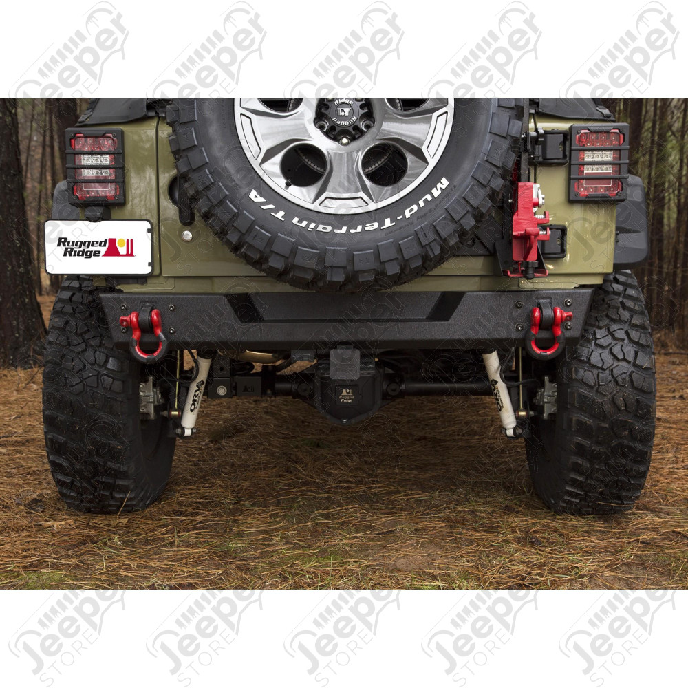 Spartan Bumper, Rear, Body Width 07-18 Jeep Wrangler JK/JKU