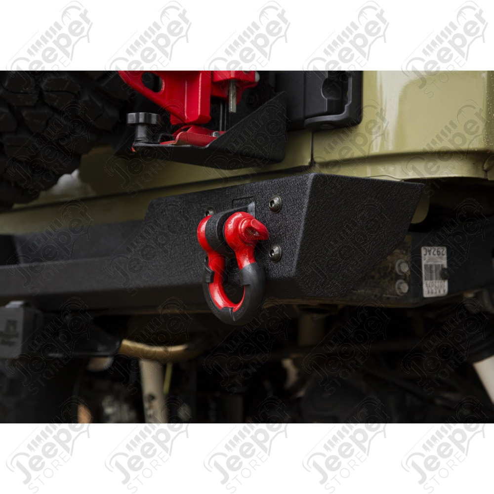 Spartan Bumper, Rear, Body Width 07-18 Jeep Wrangler JK/JKU