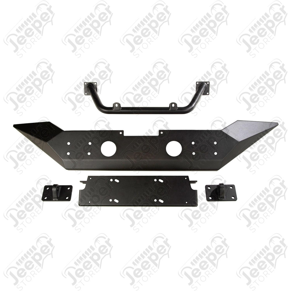 Spartan Front Bumper, HCE, W/Overrider; 18-20 JL/JT