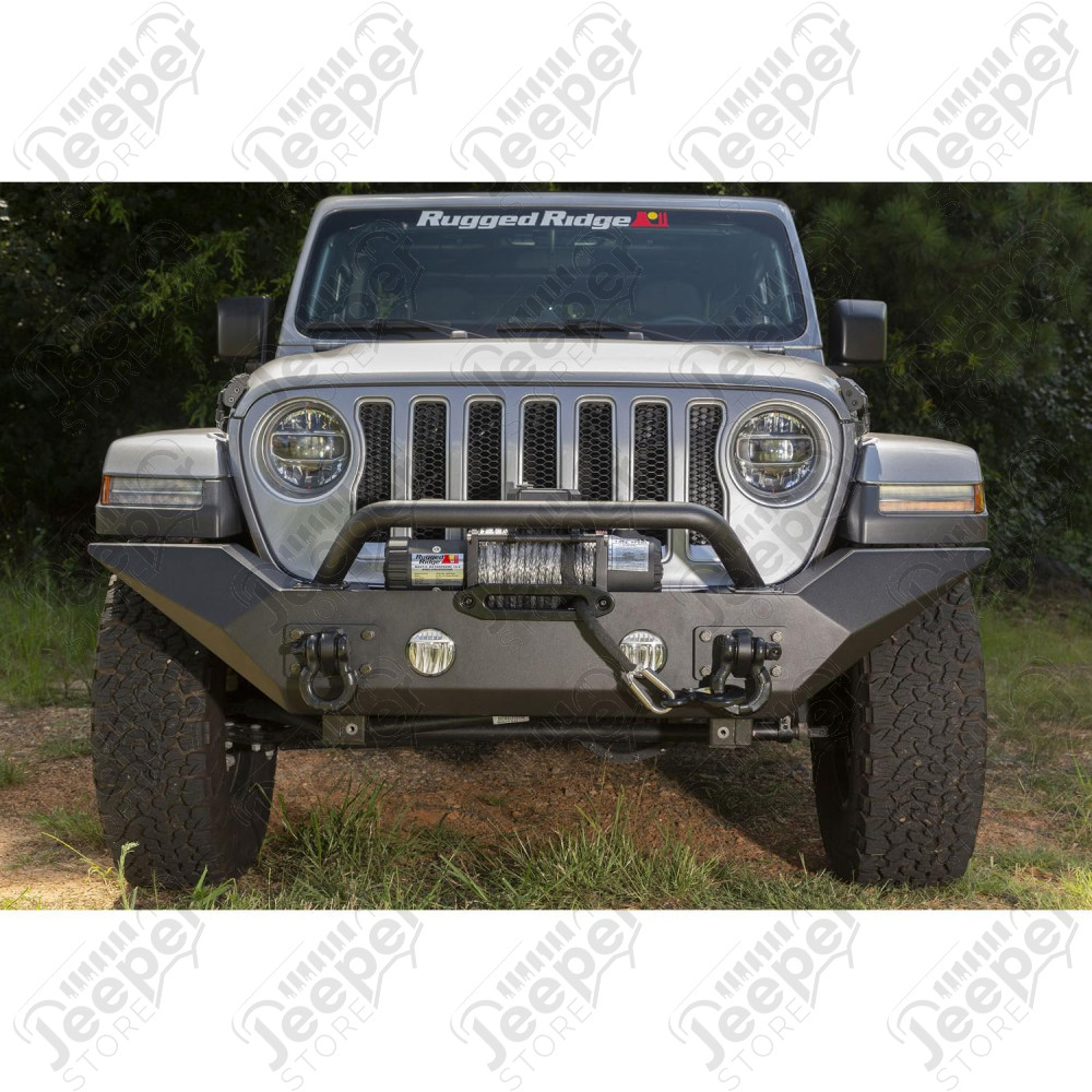 Spartan Front Bumper, HCE, W/Overrider 18-20 JL/JT