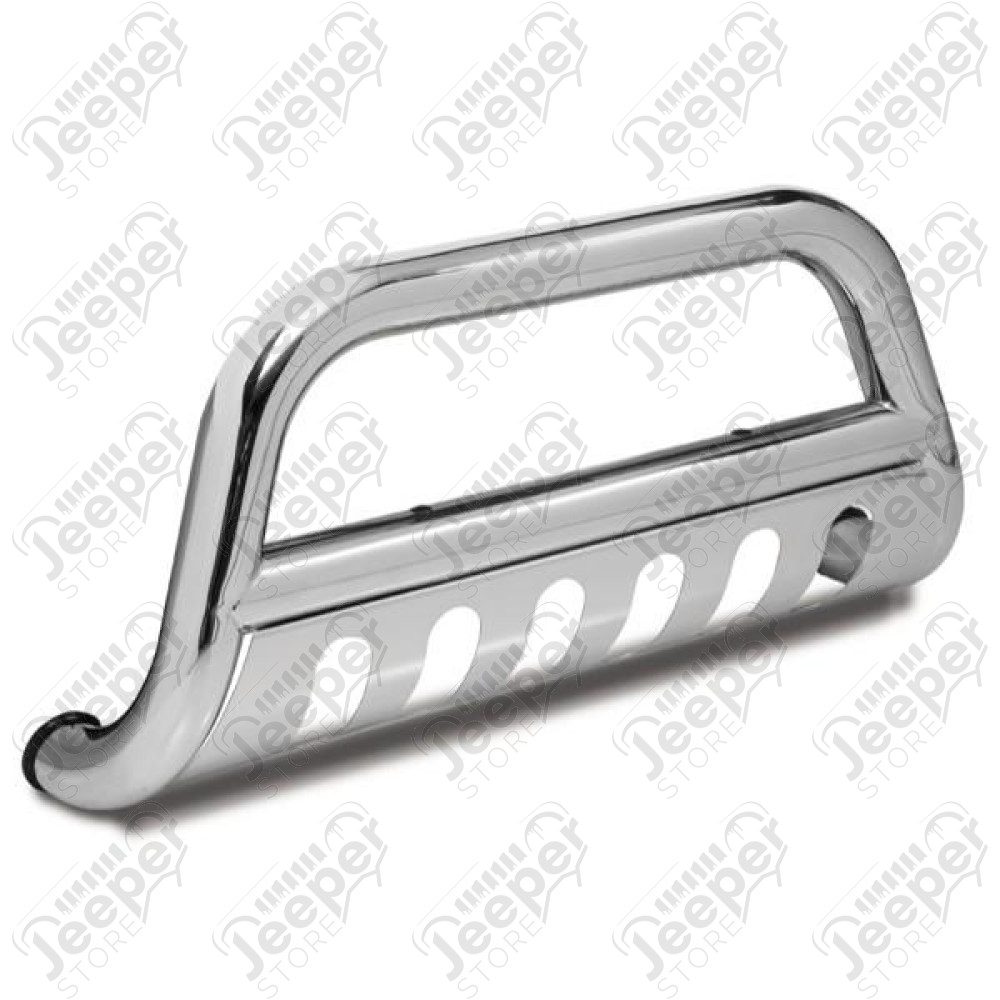 Bull Bar, 3 Inch, Stainless Steel; 10-18 Jeep Wrangler JK