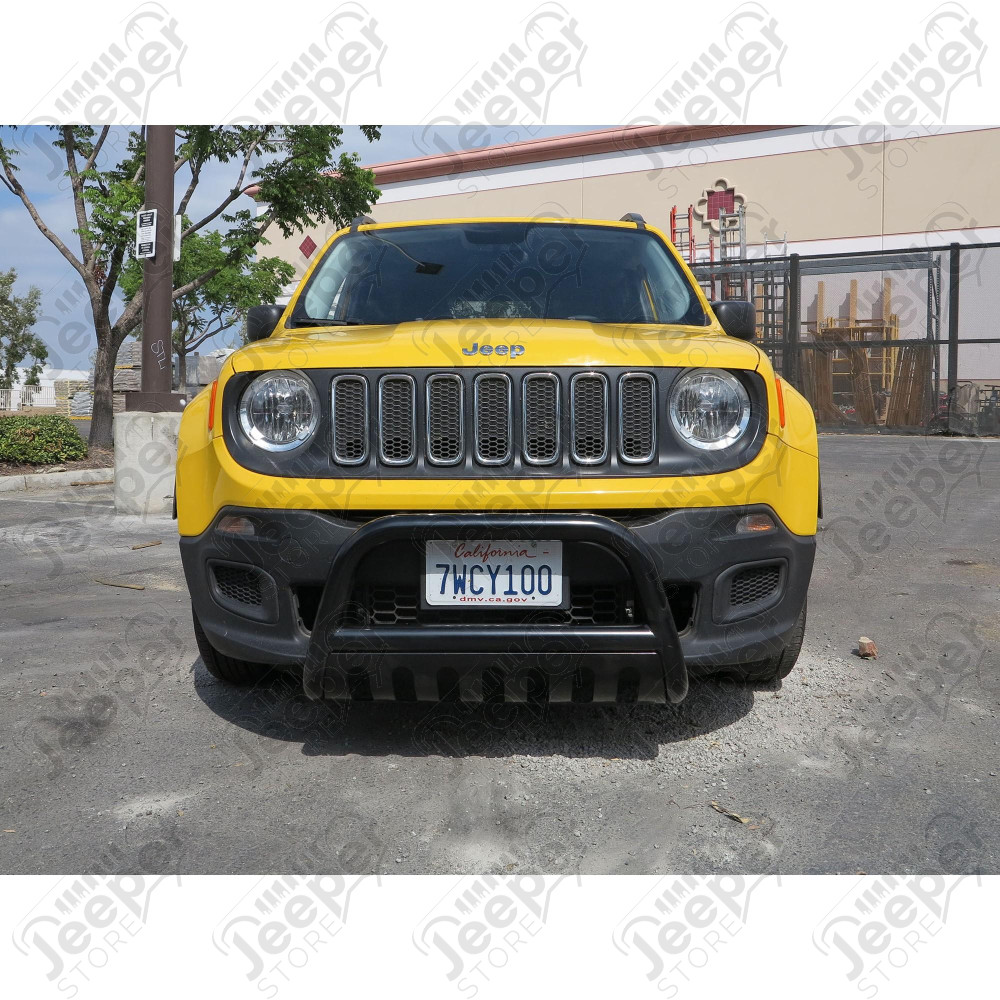 Bull Bar, 2.5 Inch, Black 15-18 Jeep Renegade BU