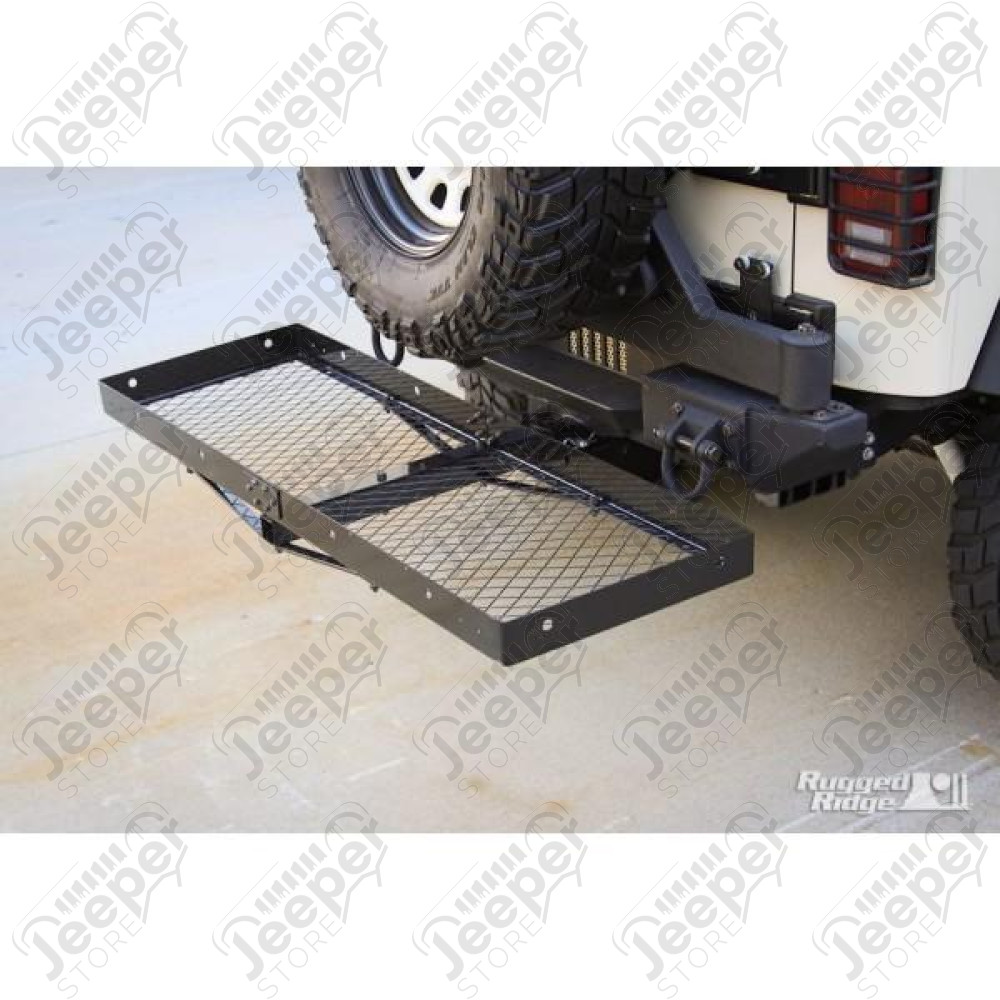 Trailer Hitch Kit, Cargo Rack 07-18 Jeep Wrangler JK