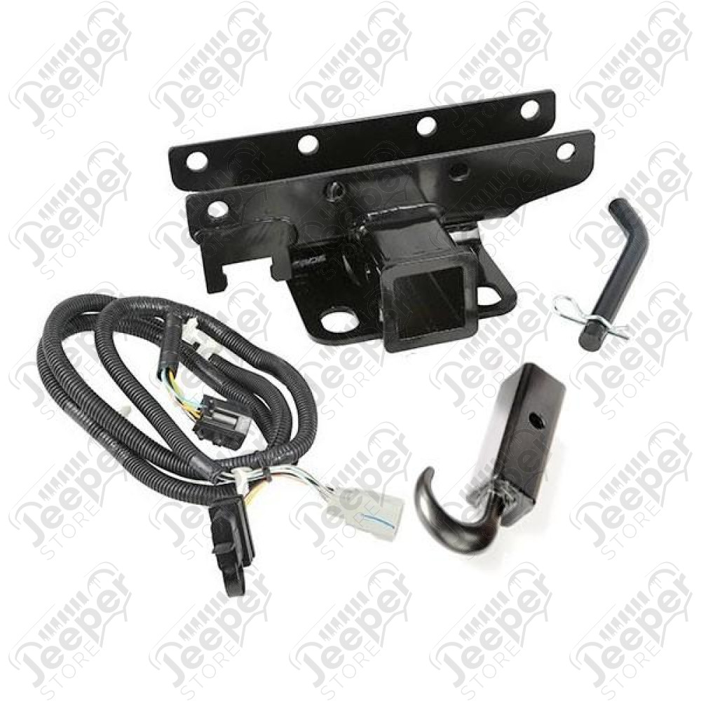 Trailer Hitch Kit, Hook 07-18 Jeep Wrangler JK