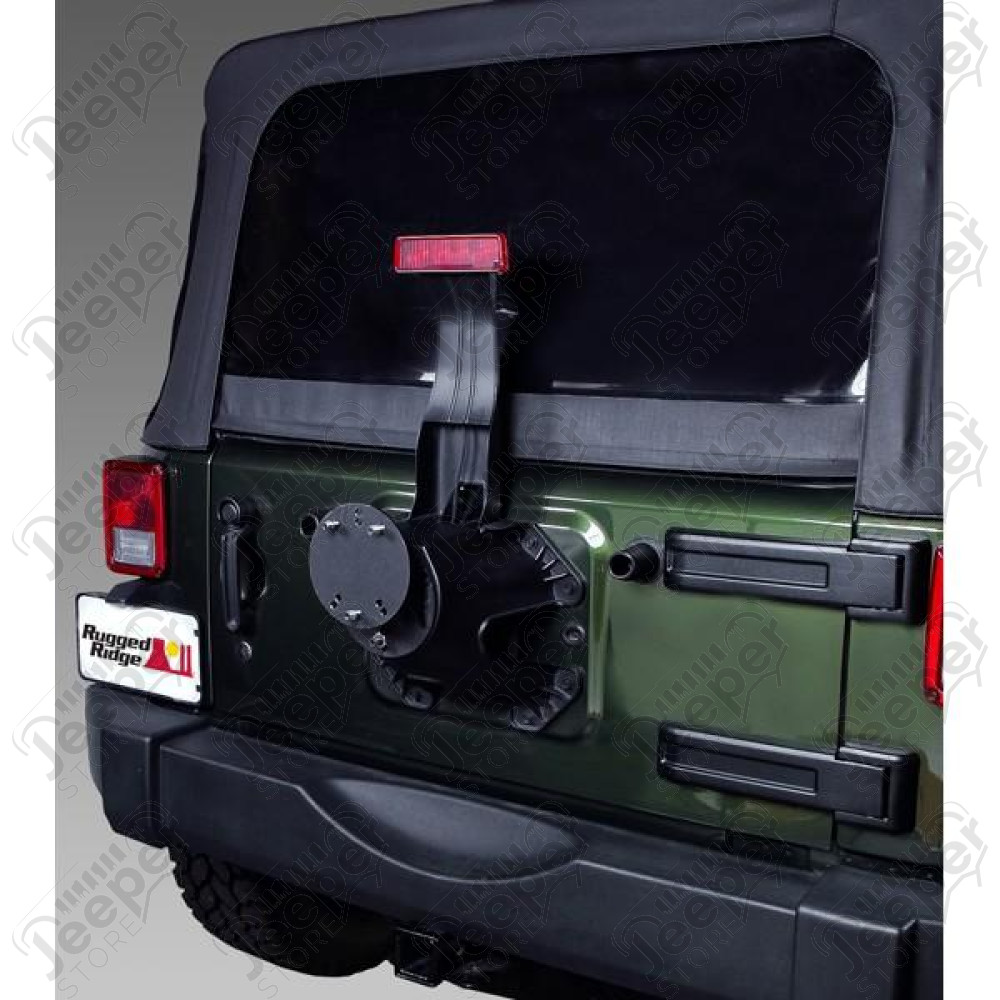 Spare Tire Carrier Spacer; 76-18 Jeep CJ/Wrangler YJ/TJ/JK