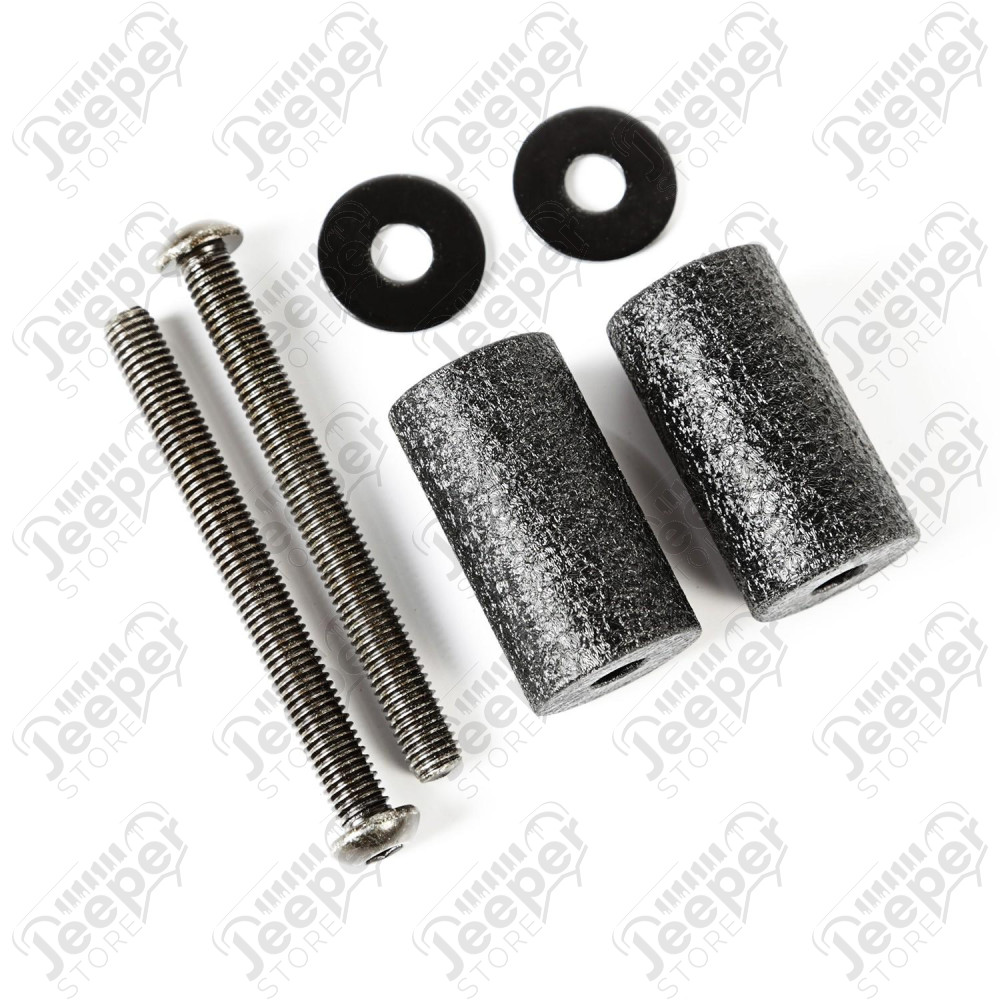 Jack Mount Spacer Kit; 07-18 Jeep Wrangler JK/JKU