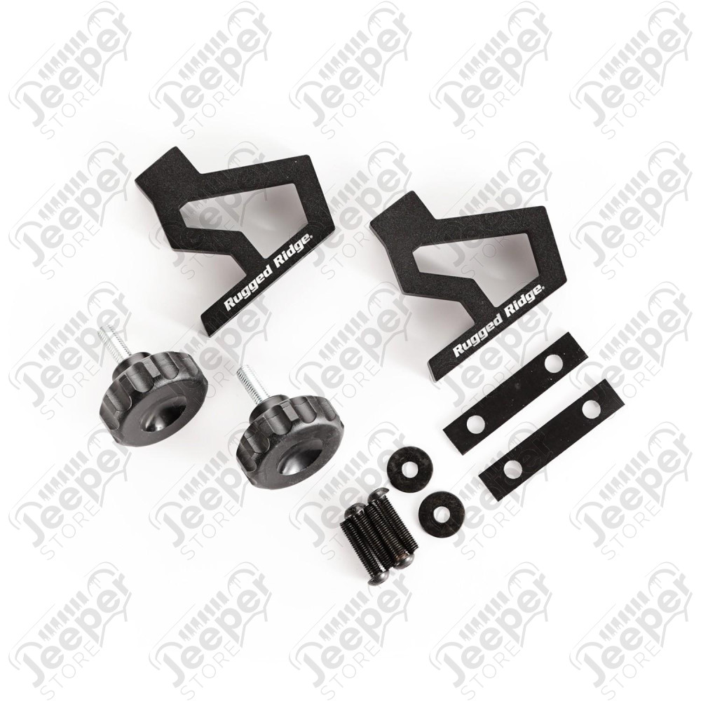 Kit de fixation de cric sur capot moteur - Jeep Wrangler JK - 11586.04 / OM-11586.04 / WA-1011FCM