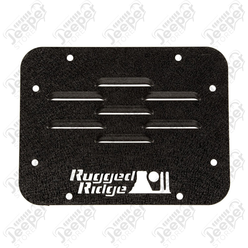 Tire Carrier Delete Plate; 07-18 Jeep Wrangler JK