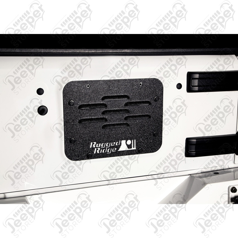 Tire Carrier Delete Plate 07-18 Jeep Wrangler JK