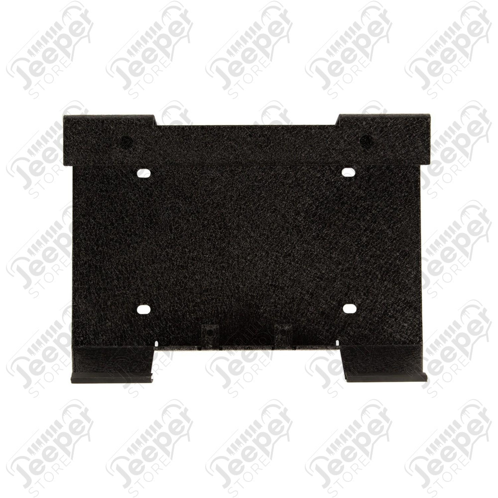 Tire Carrier Delete Plate Kit: 07-18 Jeep Wrangler JK