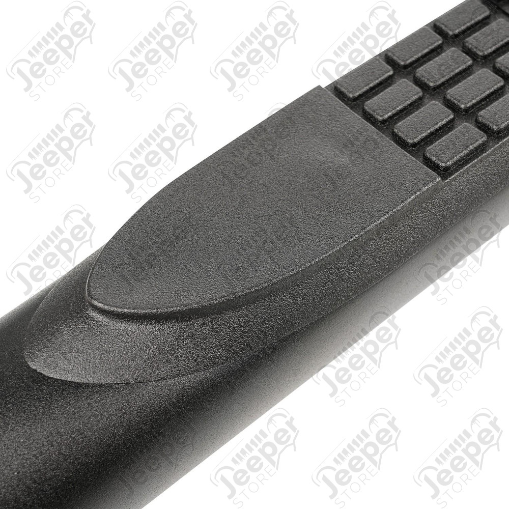 3-Inch Round Side Step, Fine Textured Blk 2020 JT
