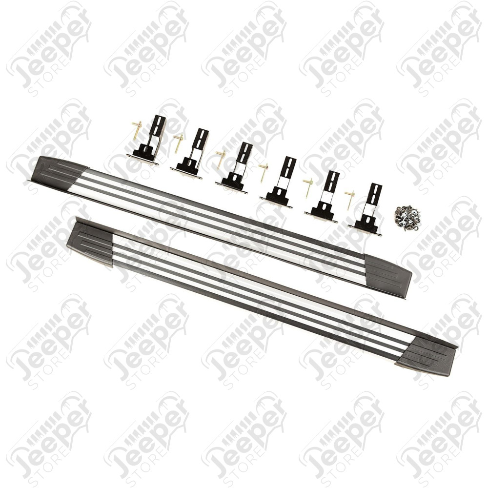 Running Board Polished; 11-19 Jeep Grand Cherokee