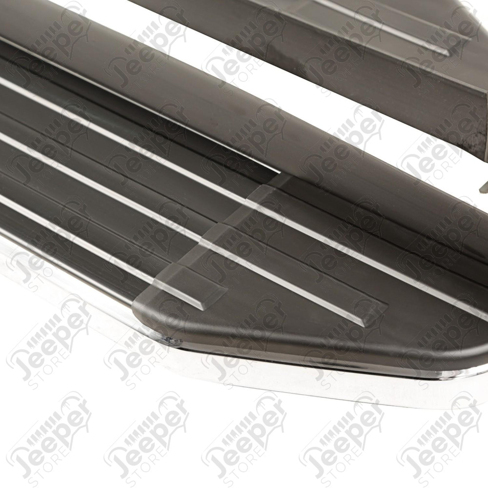Running Board, Black 11-18 Jeep Grand Cherokee WK2