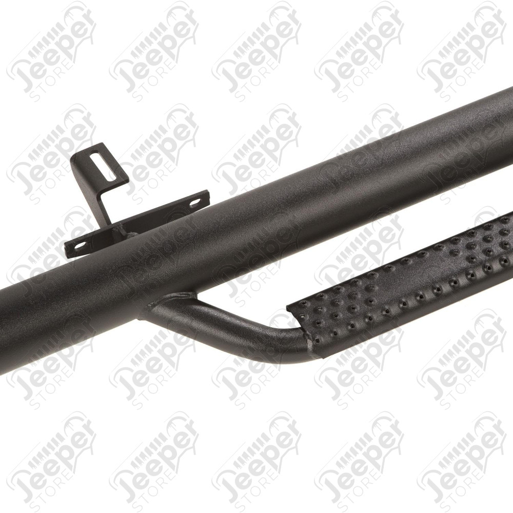 Spartan Nerf Bar Kit, Textured Black 07-18 Jeep Wrangler JKU, 4 Door