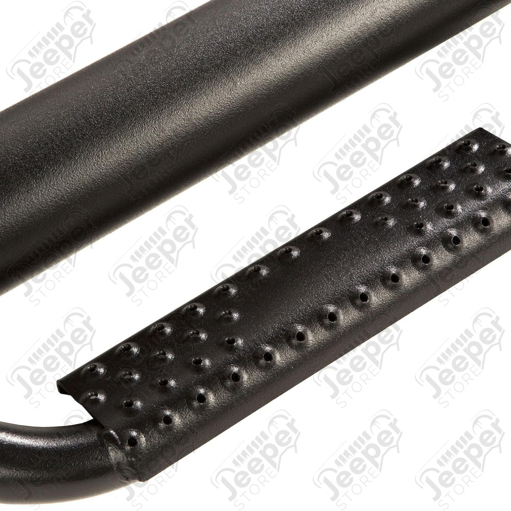 Spartan Nerf Bar Kit, Textured Black 12-18 Jeep Wrangler JK, 2 Door