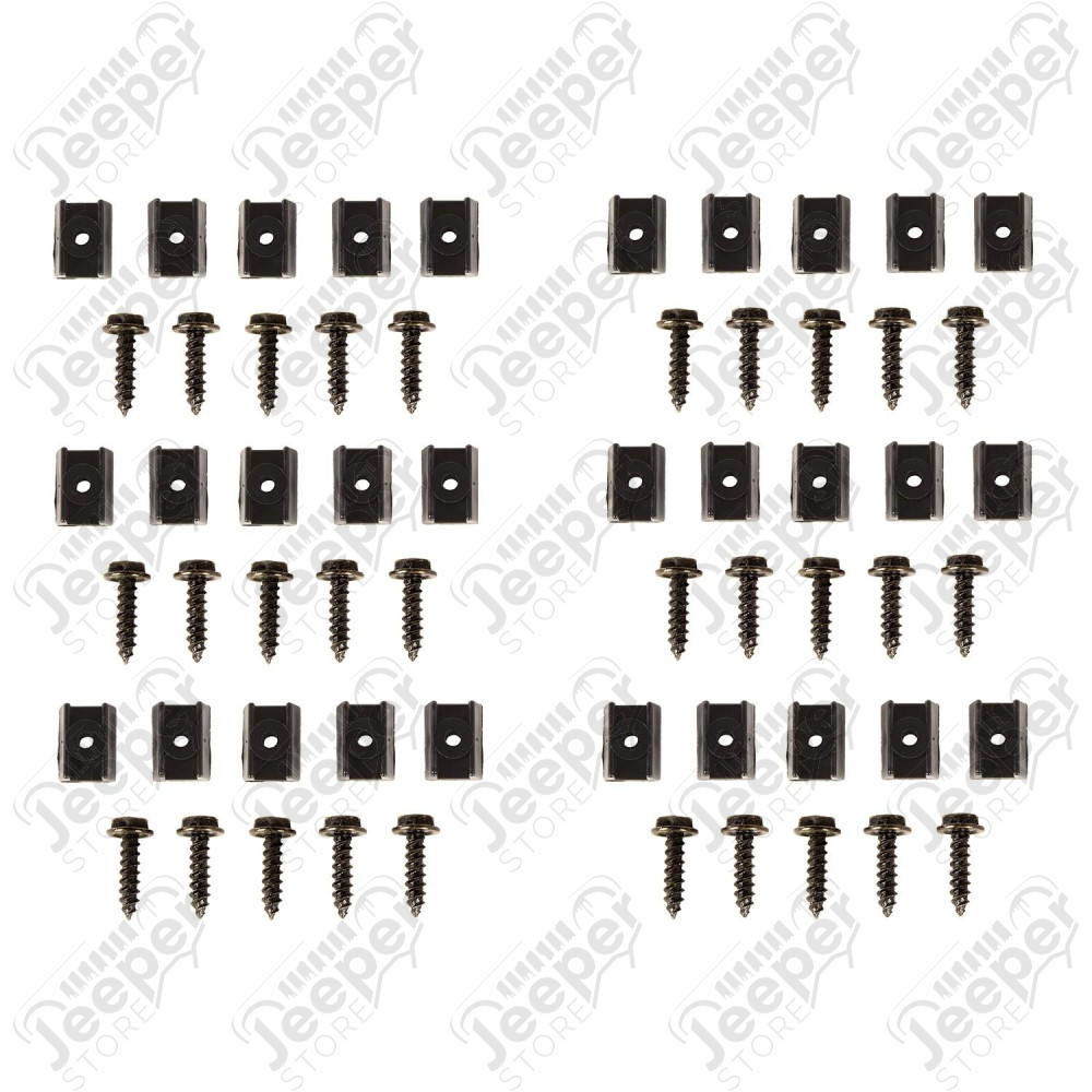 Kit de fixation pour élargisseurs d'aile d'origine Jeep Wrangler YJ