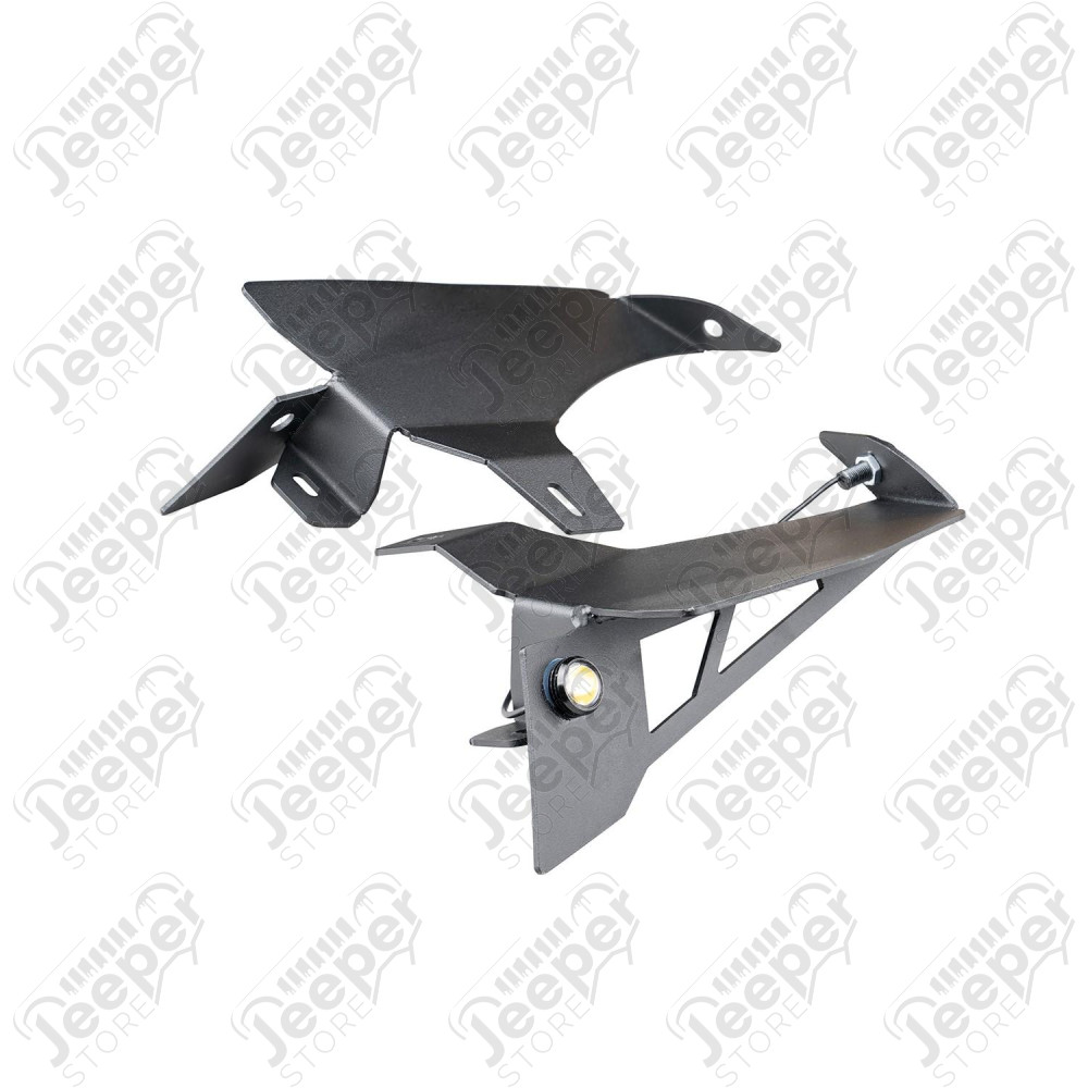 Chop Brackets, Front Fender; 18-20 JL Sahara