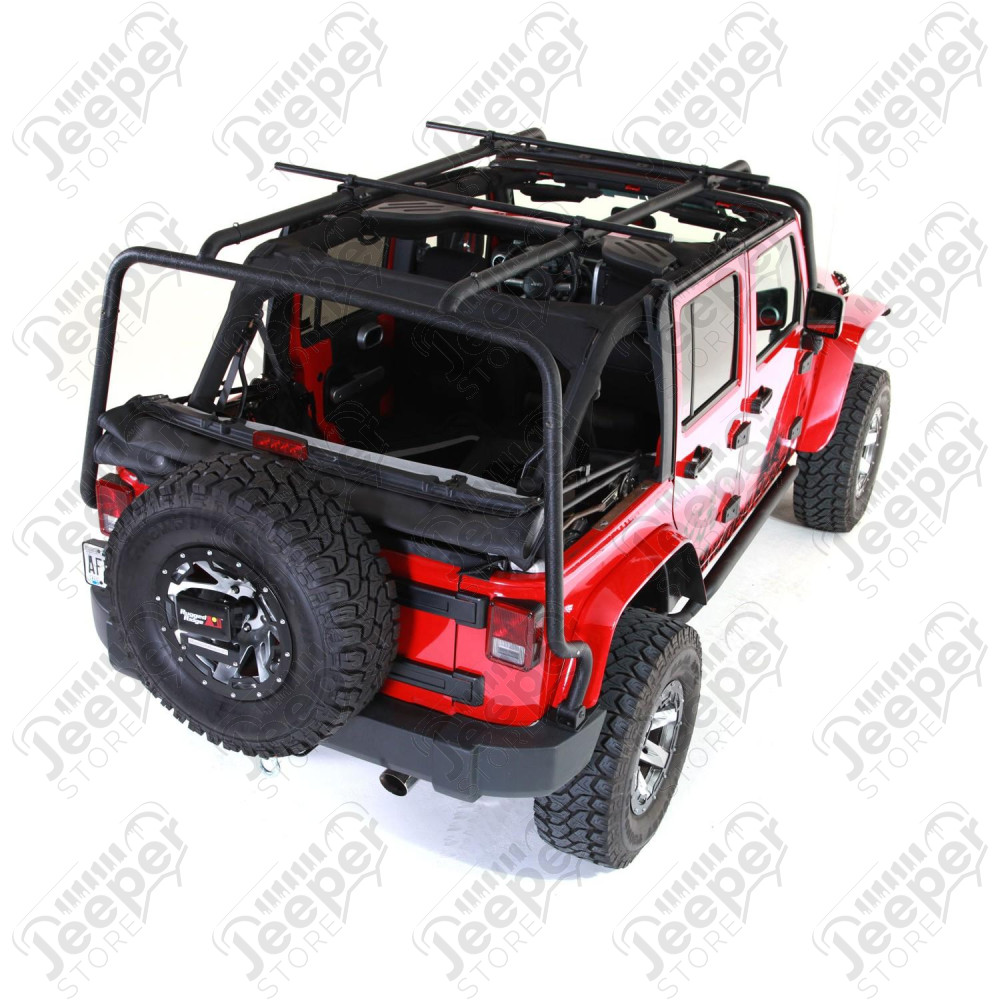 Sherpa Roof Rack 07-18 Jeep Wrangler JKU, 4 Door
