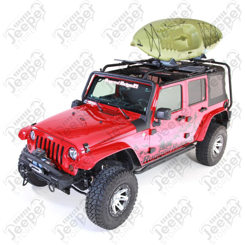 Sherpa Roof Rack 07-18 Jeep Wrangler JKU, 4 Door