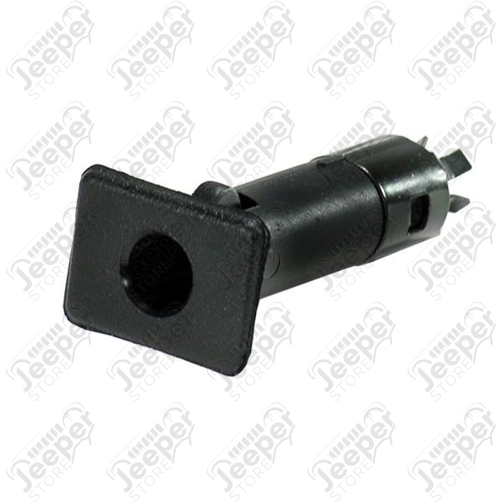 Half Door Insert Bushing, Black; 87-06 Jeep Wrangler YJ/TJ